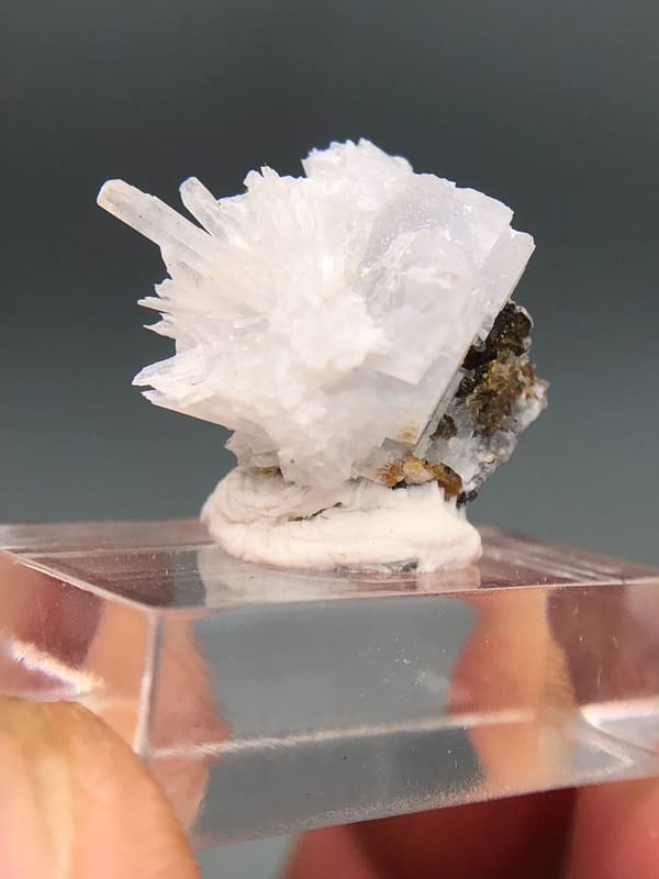 Hydroboracite from Inner Mongolia, China, individual mineral specimen view 2