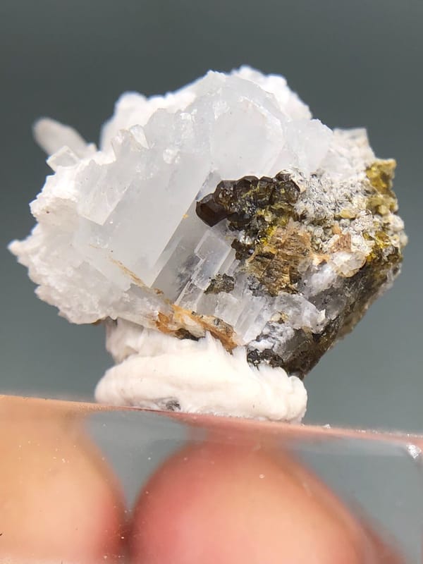 Hydroboracite from Inner Mongolia, China, individual mineral specimen view 3