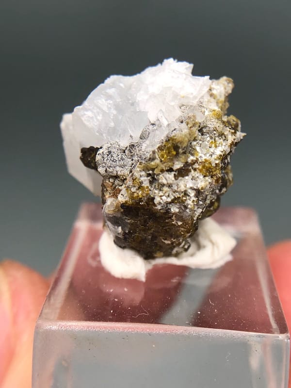 Hydroboracite from Inner Mongolia, China, individual mineral specimen view 4