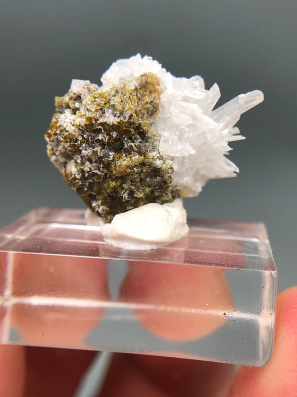 Hydroboracite from Inner Mongolia, China, individual mineral specimen view 6
