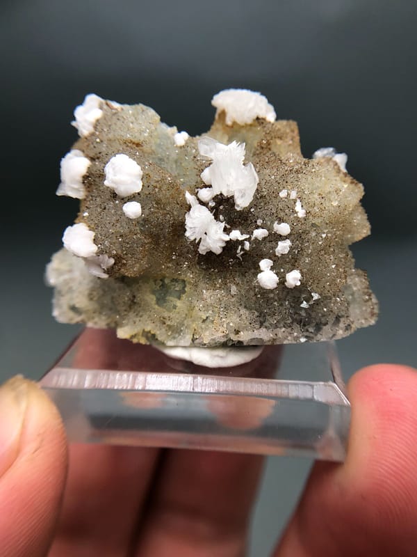 Calcite from Fujian, China, individual mineral specimen view 1
