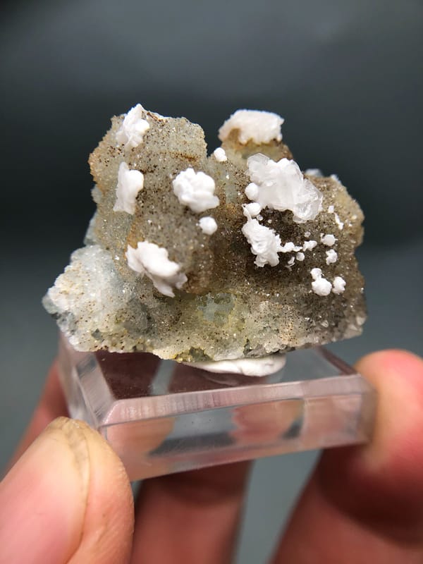 Calcite from Fujian, China, individual mineral specimen view 2