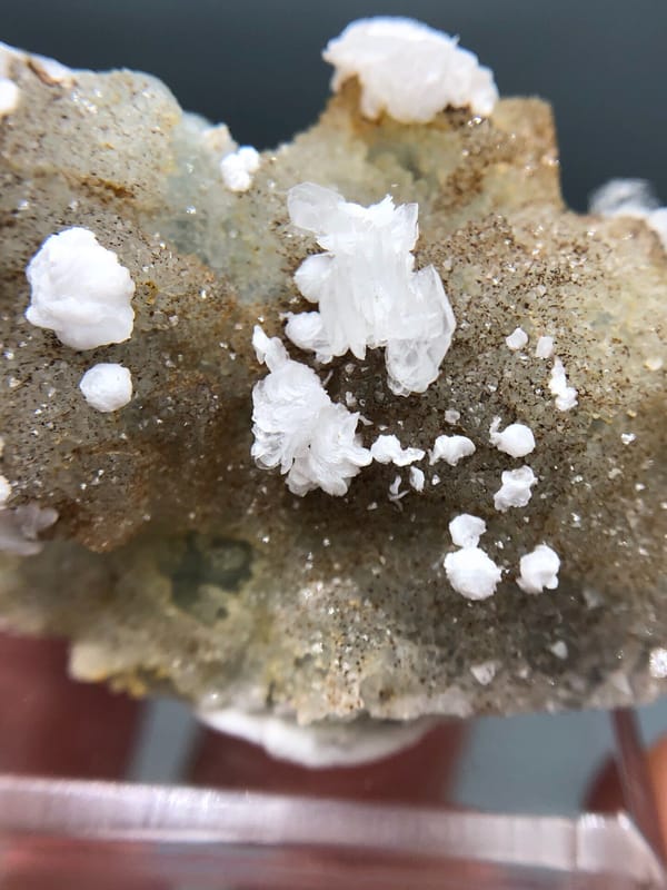 Calcite from Fujian, China, individual mineral specimen view 4