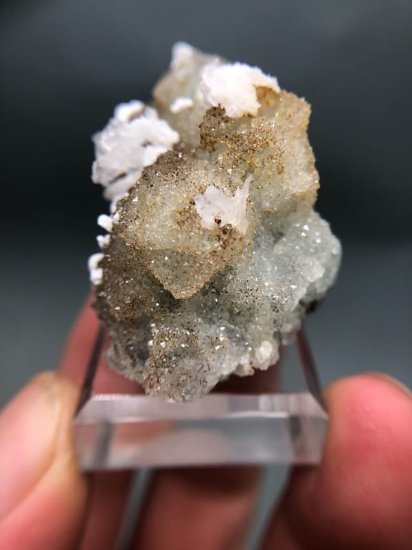Calcite from Fujian, China, individual mineral specimen view 6