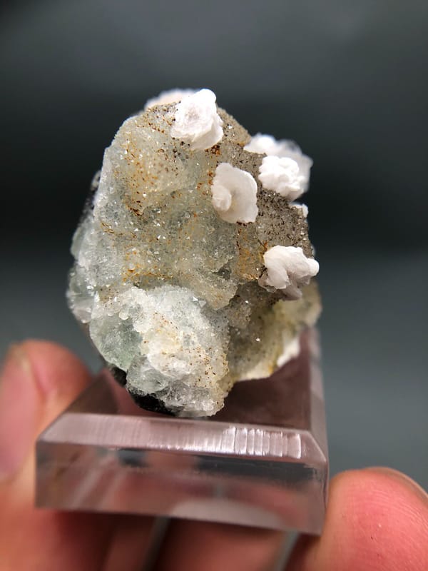 Calcite from Fujian, China, individual mineral specimen view 7