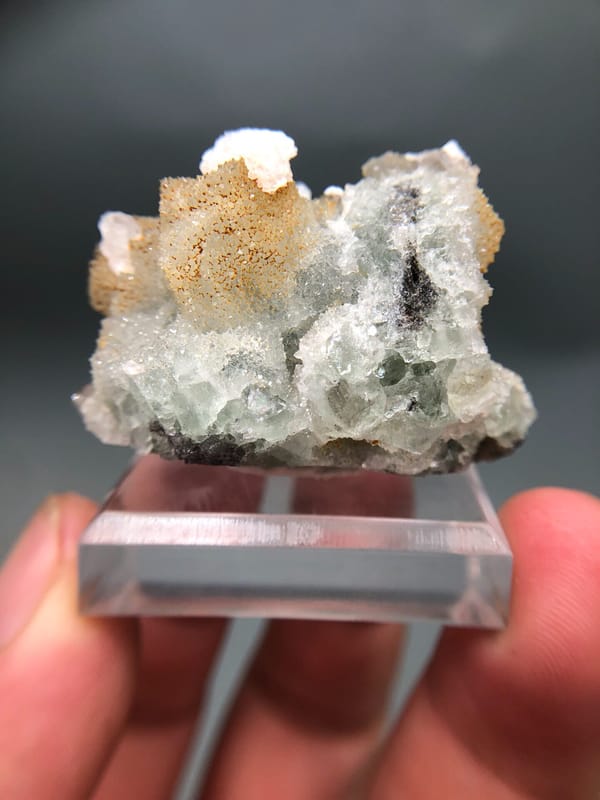 Calcite from Fujian, China, individual mineral specimen view 8
