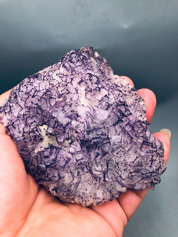Fluorite from Guizhou, China, individual mineral specimen view 3