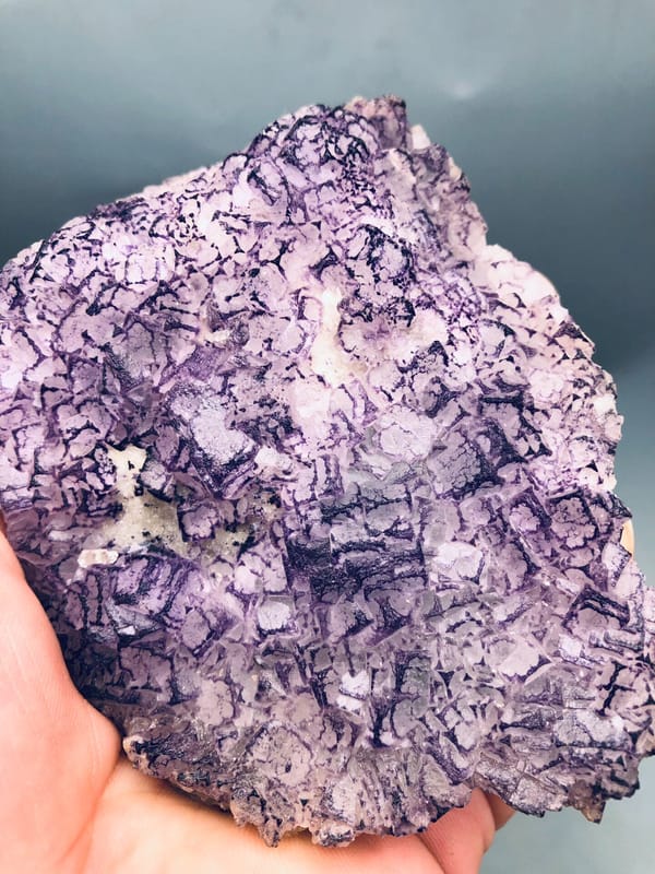 Fluorite from Guizhou, China, individual mineral specimen view 4