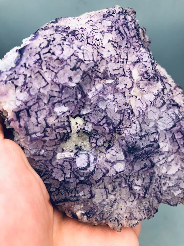 Fluorite from Guizhou, China, individual mineral specimen view 5