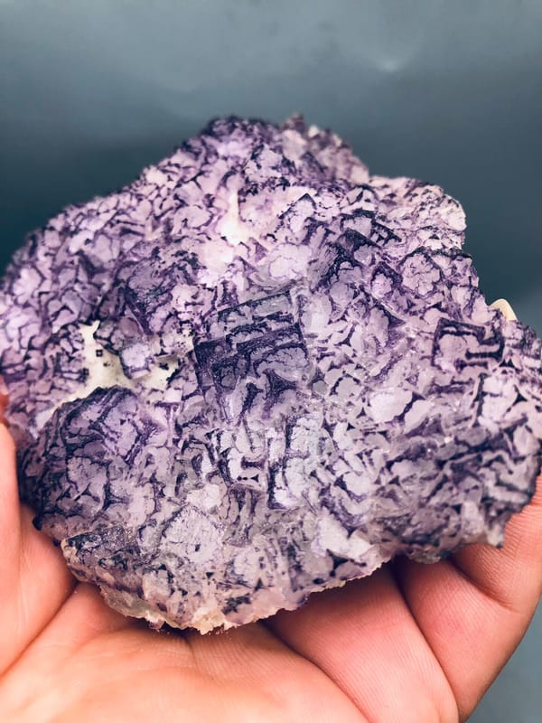 Fluorite from Guizhou, China, individual mineral specimen view 6