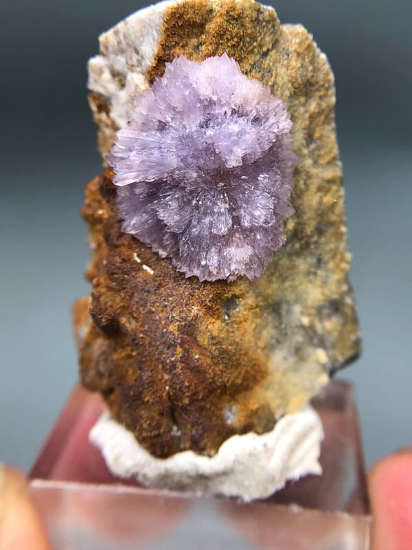 Creedite from Guizhou, China, individual mineral specimen view 1