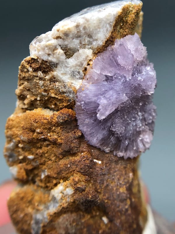 Creedite from Guizhou, China, individual mineral specimen view 5