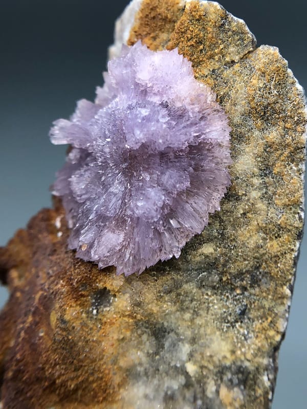 Creedite from Guizhou, China, individual mineral specimen view 6