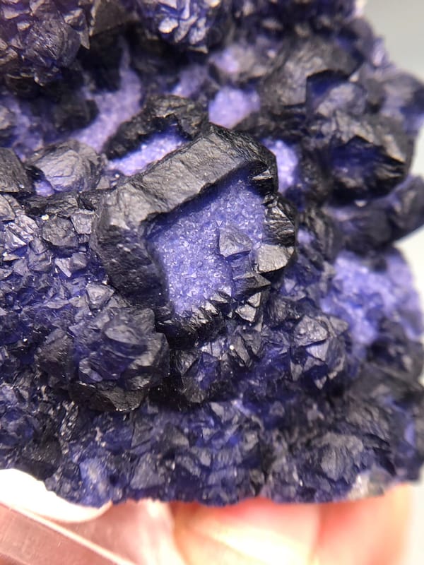 Fluorite from Inner Mongolia, China, individual mineral specimen view 4