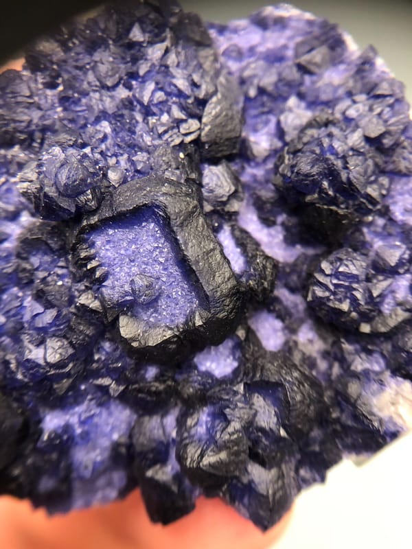 Fluorite from Inner Mongolia, China, individual mineral specimen view 6