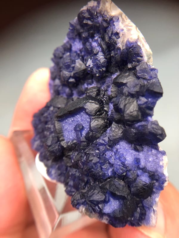 Fluorite from Inner Mongolia, China, individual mineral specimen view 7
