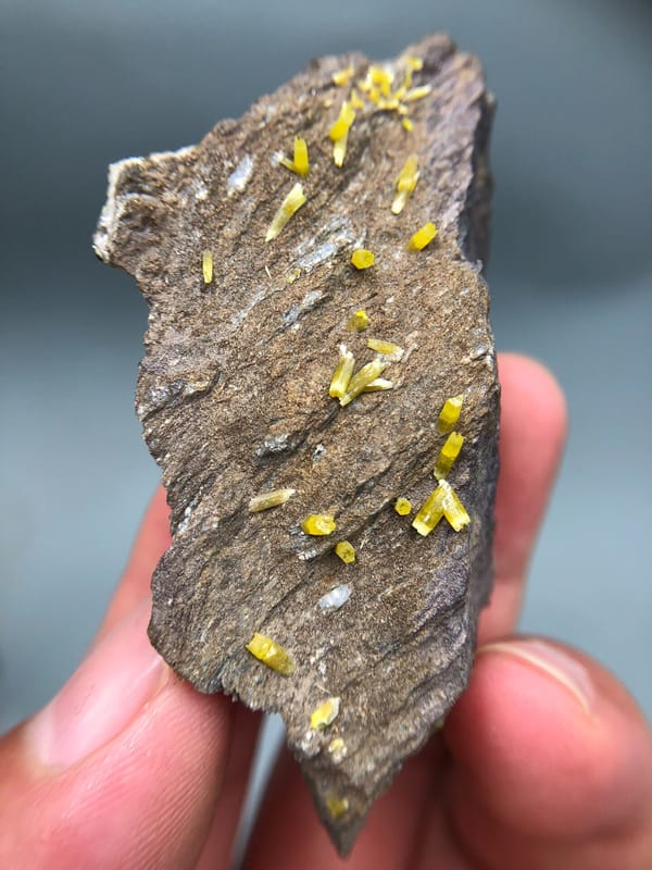 Pyromorphite from Guangxi, China, individual mineral specimen view 1