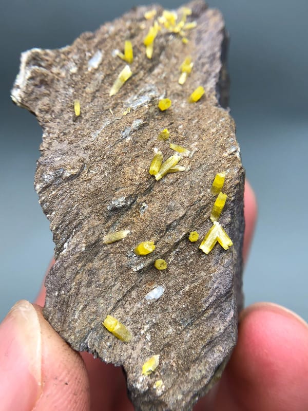 Pyromorphite from Guangxi, China, individual mineral specimen view 2