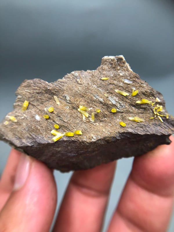Pyromorphite from Guangxi, China, individual mineral specimen view 3