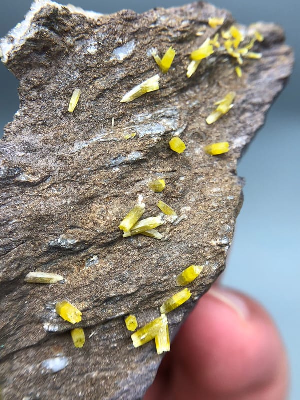 Pyromorphite from Guangxi, China, individual mineral specimen view 4