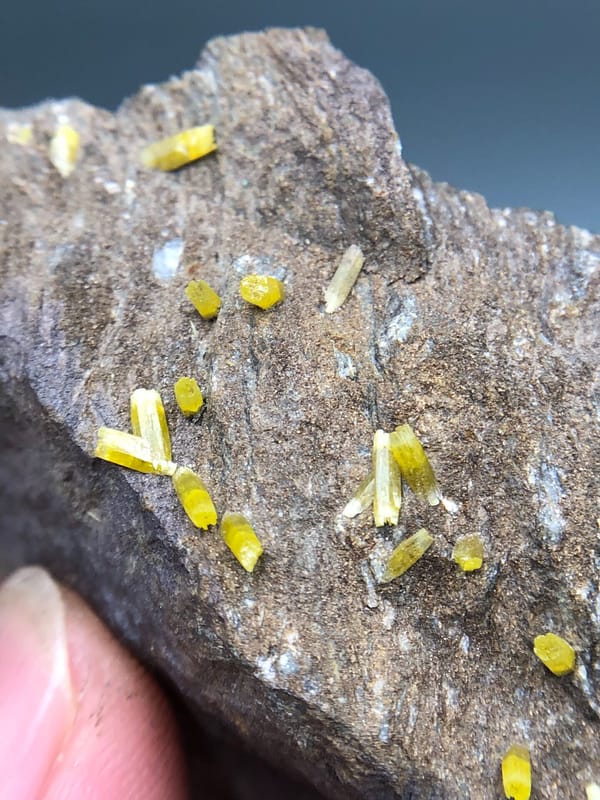 Pyromorphite from Guangxi, China, individual mineral specimen view 6