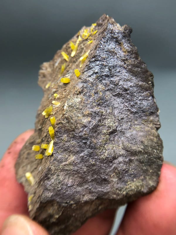 Pyromorphite from Guangxi, China, individual mineral specimen view 7