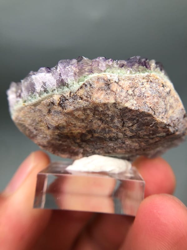 Fluorite from Liaoning, China, individual mineral specimen view 7