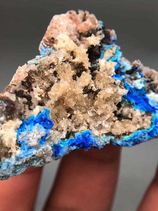 Calcite from Guizhou, China, individual mineral specimen view 2