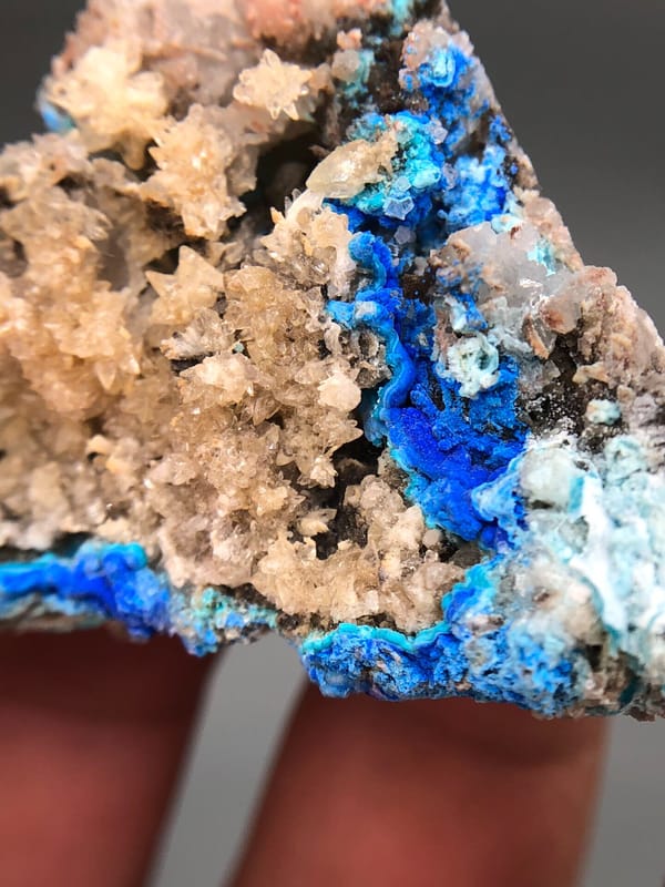 Calcite from Guizhou, China, individual mineral specimen view 3