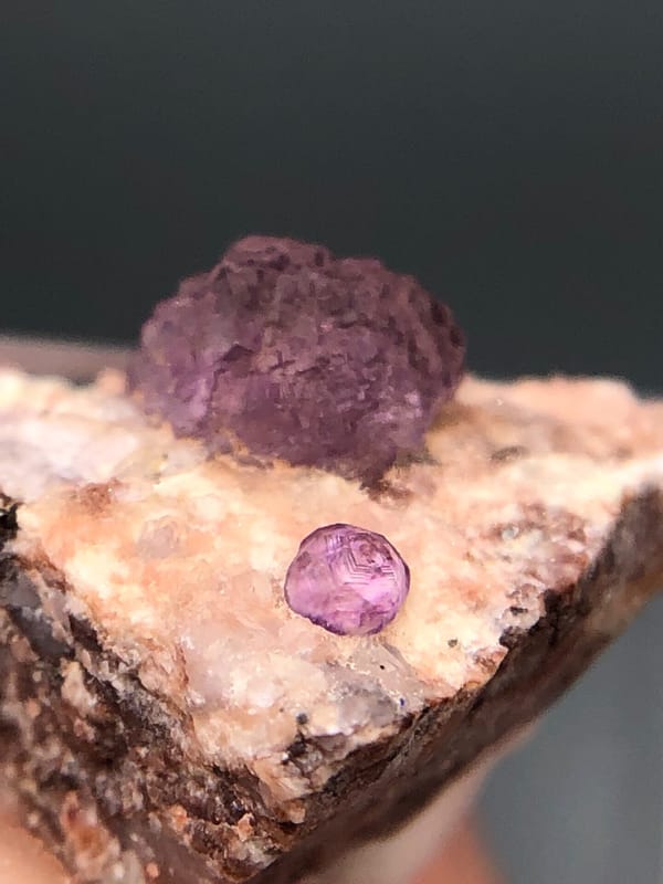 Fluorite from Liaoning, China, individual mineral specimen view 3
