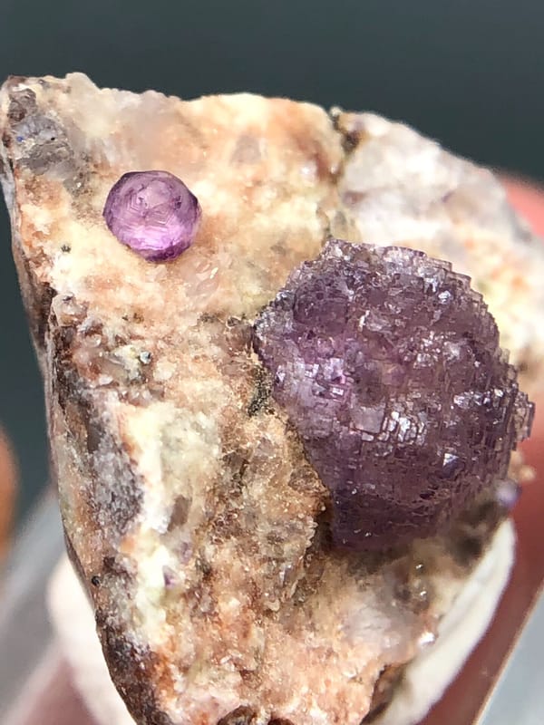 Fluorite from Liaoning, China, individual mineral specimen view 4