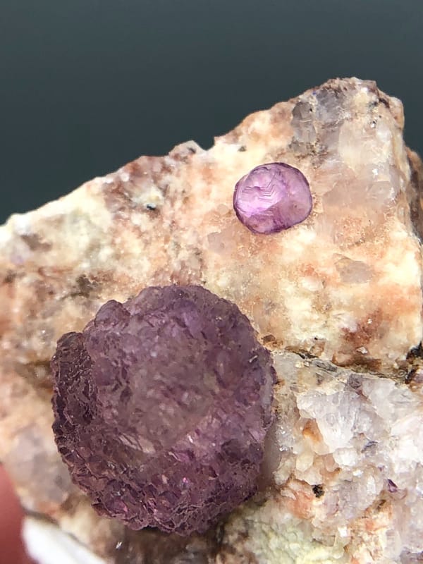Fluorite from Liaoning, China, individual mineral specimen view 5
