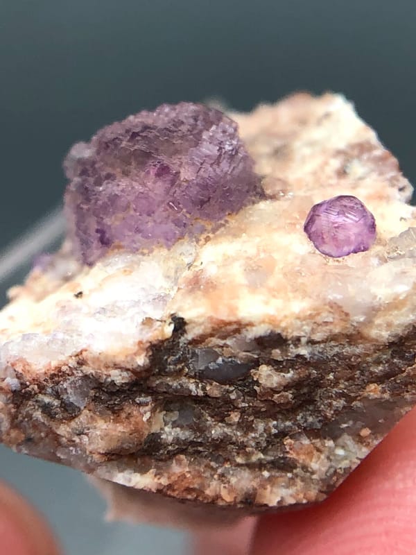 Fluorite from Liaoning, China, individual mineral specimen view 6