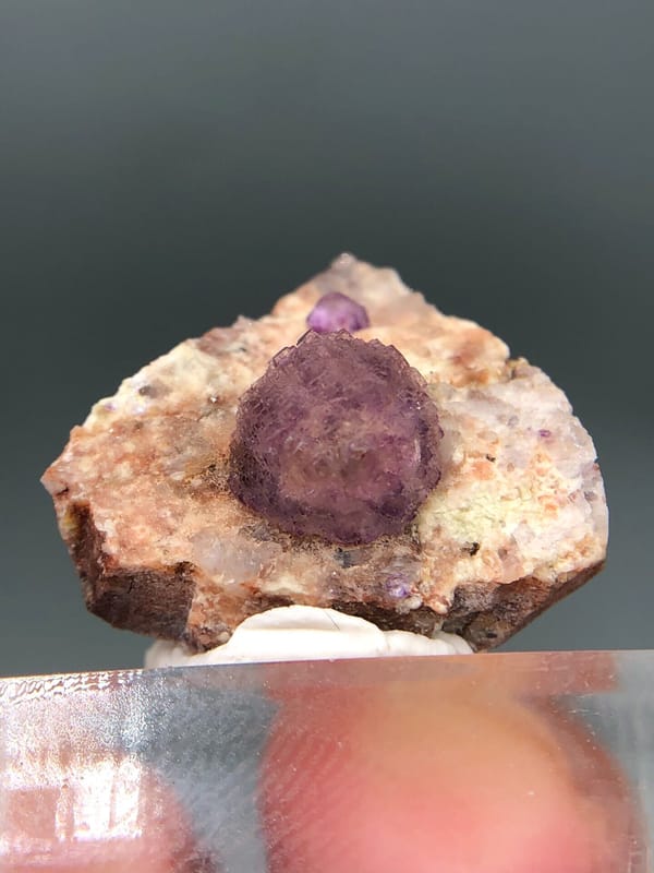 Fluorite from Liaoning, China, individual mineral specimen view 7