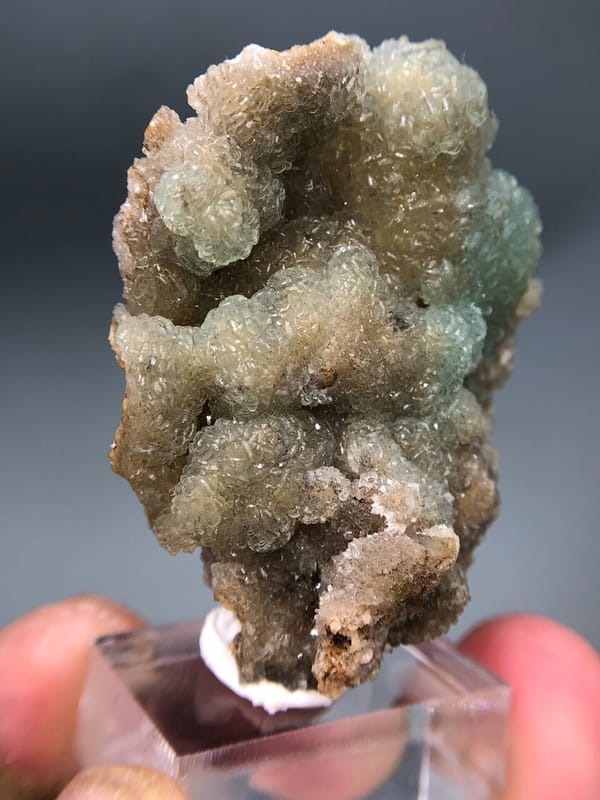 Hemimorphite from Yunnan, China, individual mineral specimen view 2