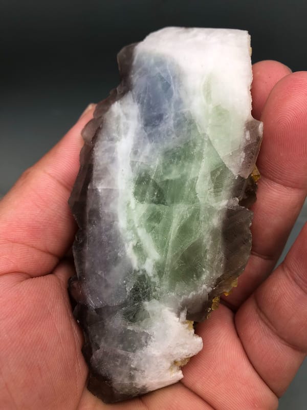 Baryte from Ruijin, Jiangxi, China, individual mineral specimen view 8