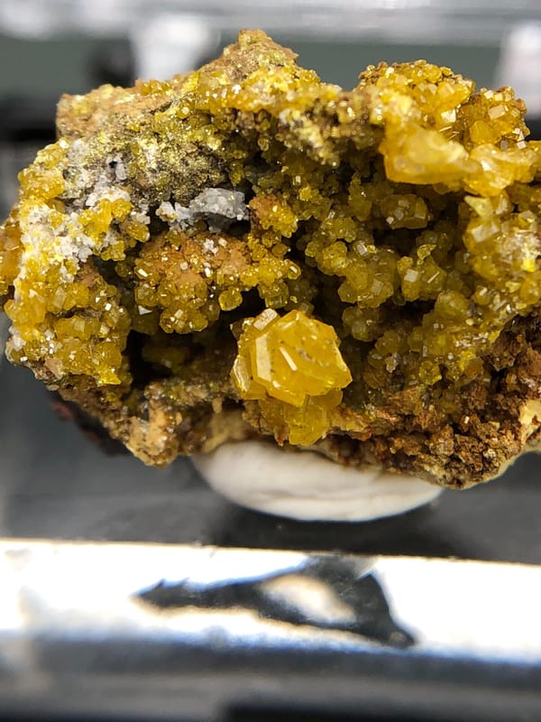 Mimetite from Guangdong, China, individual mineral specimen view 5