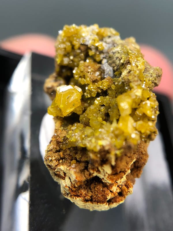 Mimetite from Guangdong, China, individual mineral specimen view 6
