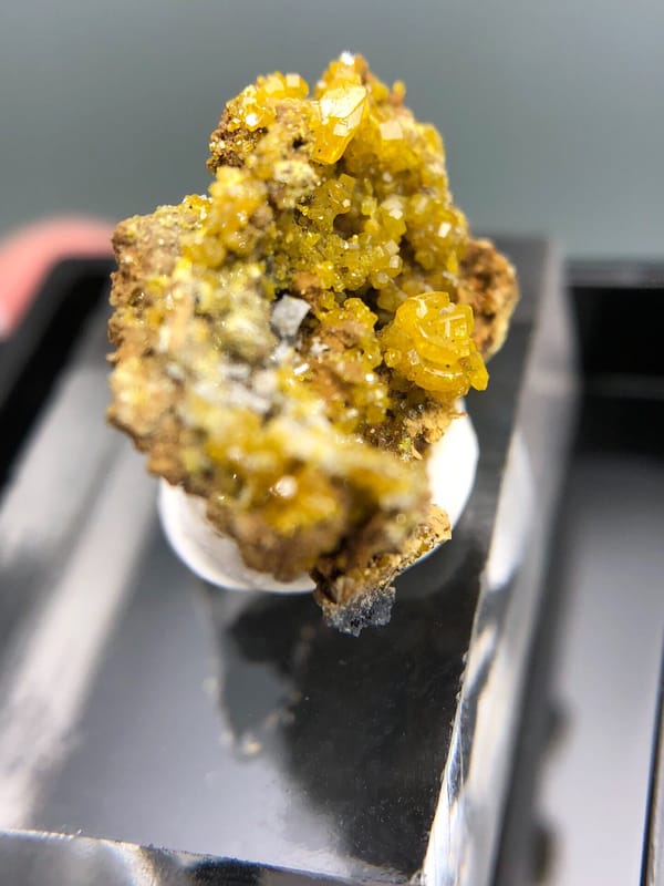 Mimetite from Guangdong, China, individual mineral specimen view 7