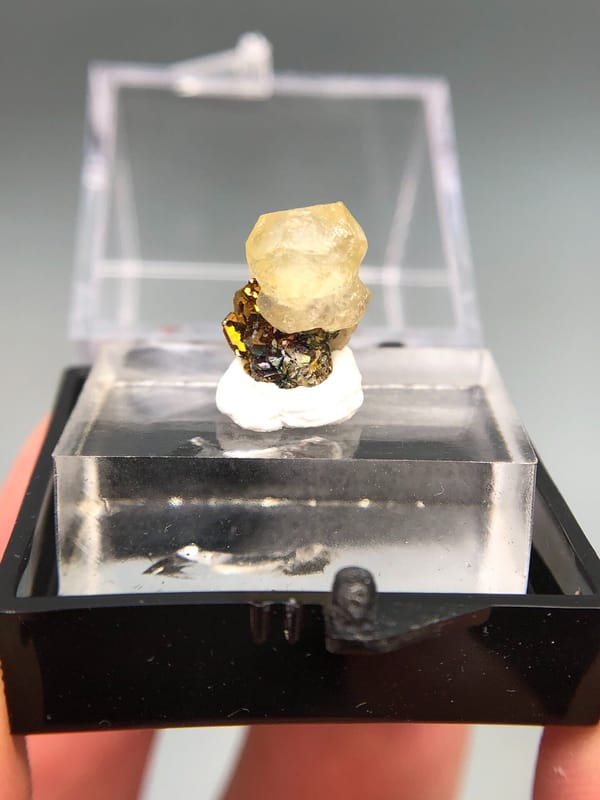 Tetrahedrite from Guizhou, China, individual mineral specimen view 2