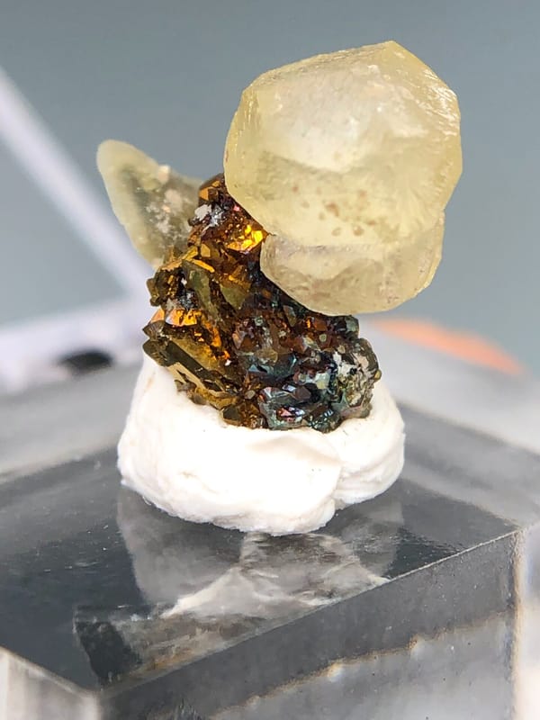 Tetrahedrite from Guizhou, China, individual mineral specimen view 3