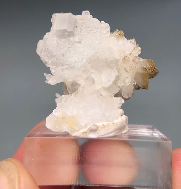 Fluorite from Fujian, China, individual mineral specimen view 2