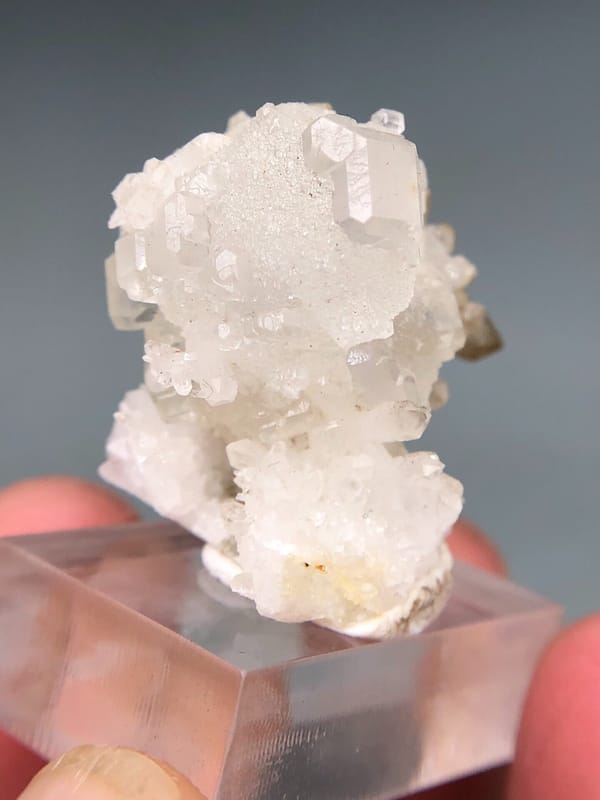 Fluorite from Fujian, China, individual mineral specimen view 3