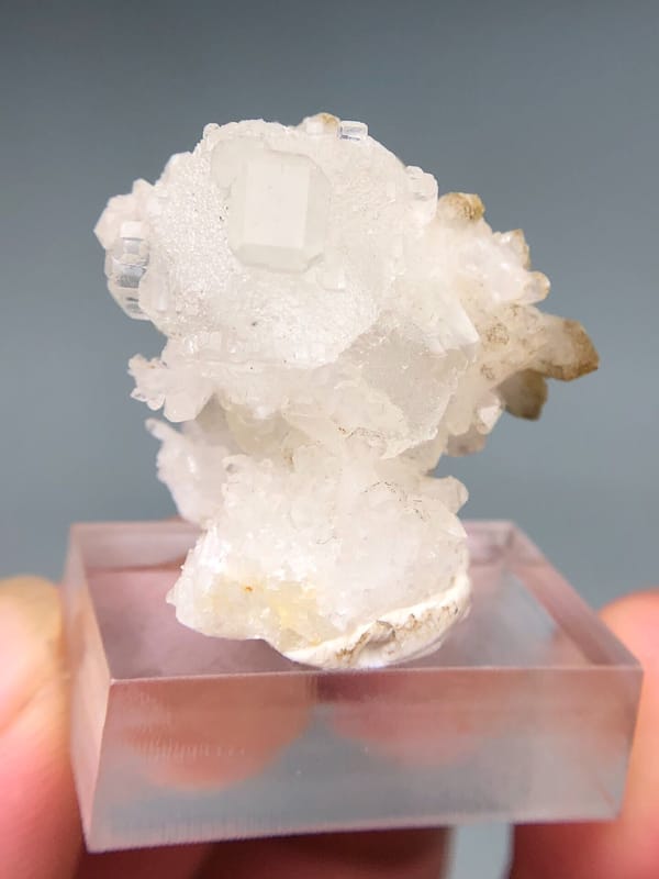 Fluorite from Fujian, China, individual mineral specimen view 4