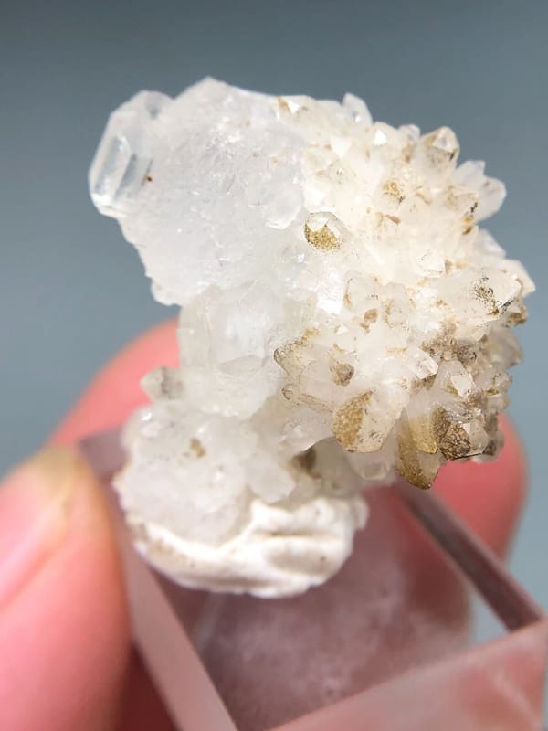 Fluorite from Fujian, China, individual mineral specimen view 6