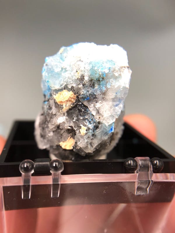 Fluorite from Guizhou, China, individual mineral specimen view 4