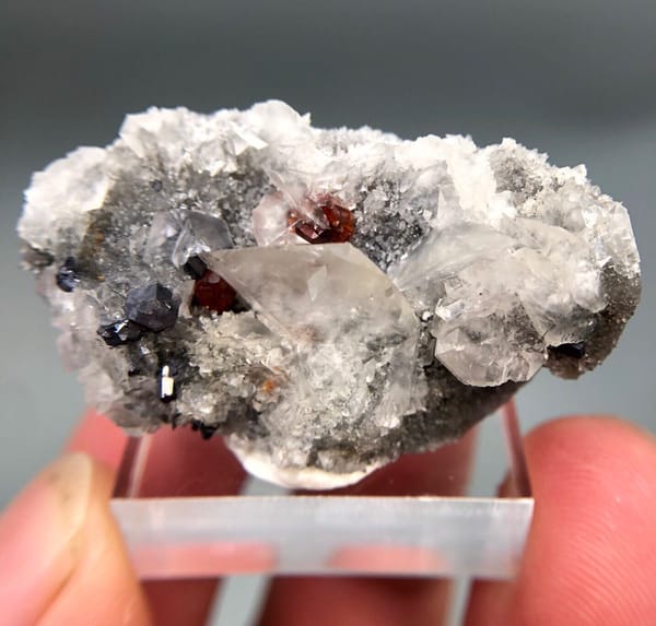 Galena from Hunan, China, individual mineral specimen view 1