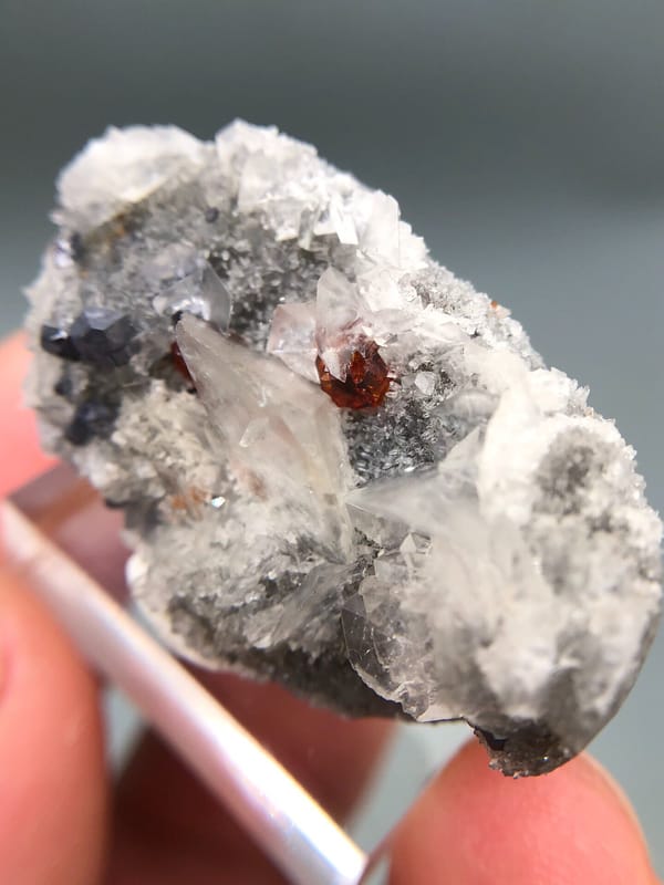 Galena from Hunan, China, individual mineral specimen view 2