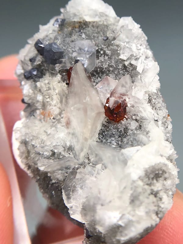 Galena from Hunan, China, individual mineral specimen view 3