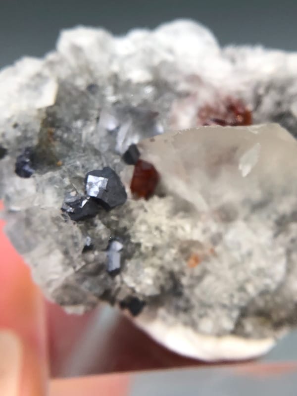Galena from Hunan, China, individual mineral specimen view 5
